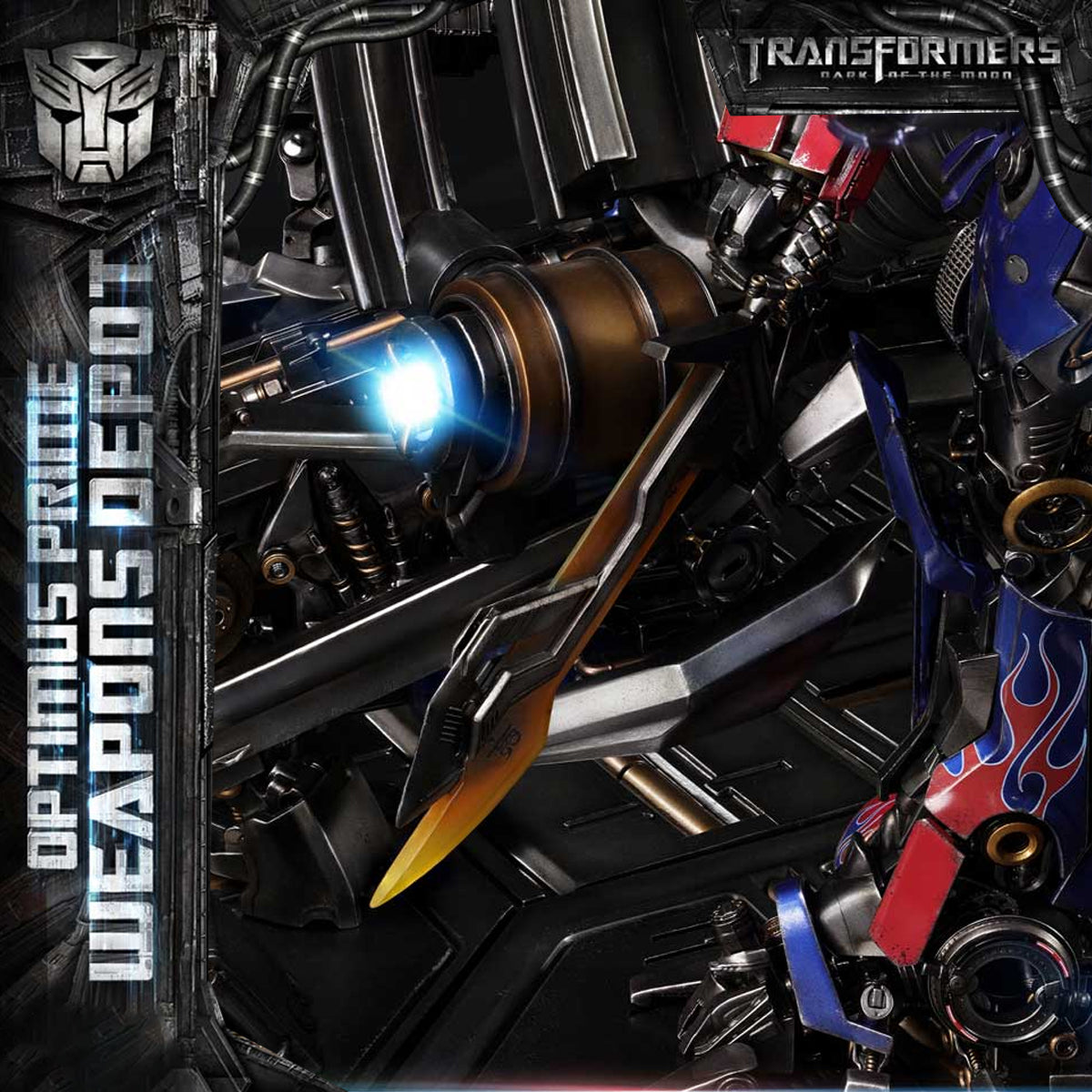 Museum Masterline Transformers: Dark of the Moon (Film) Optimus Prime Weapons Depot