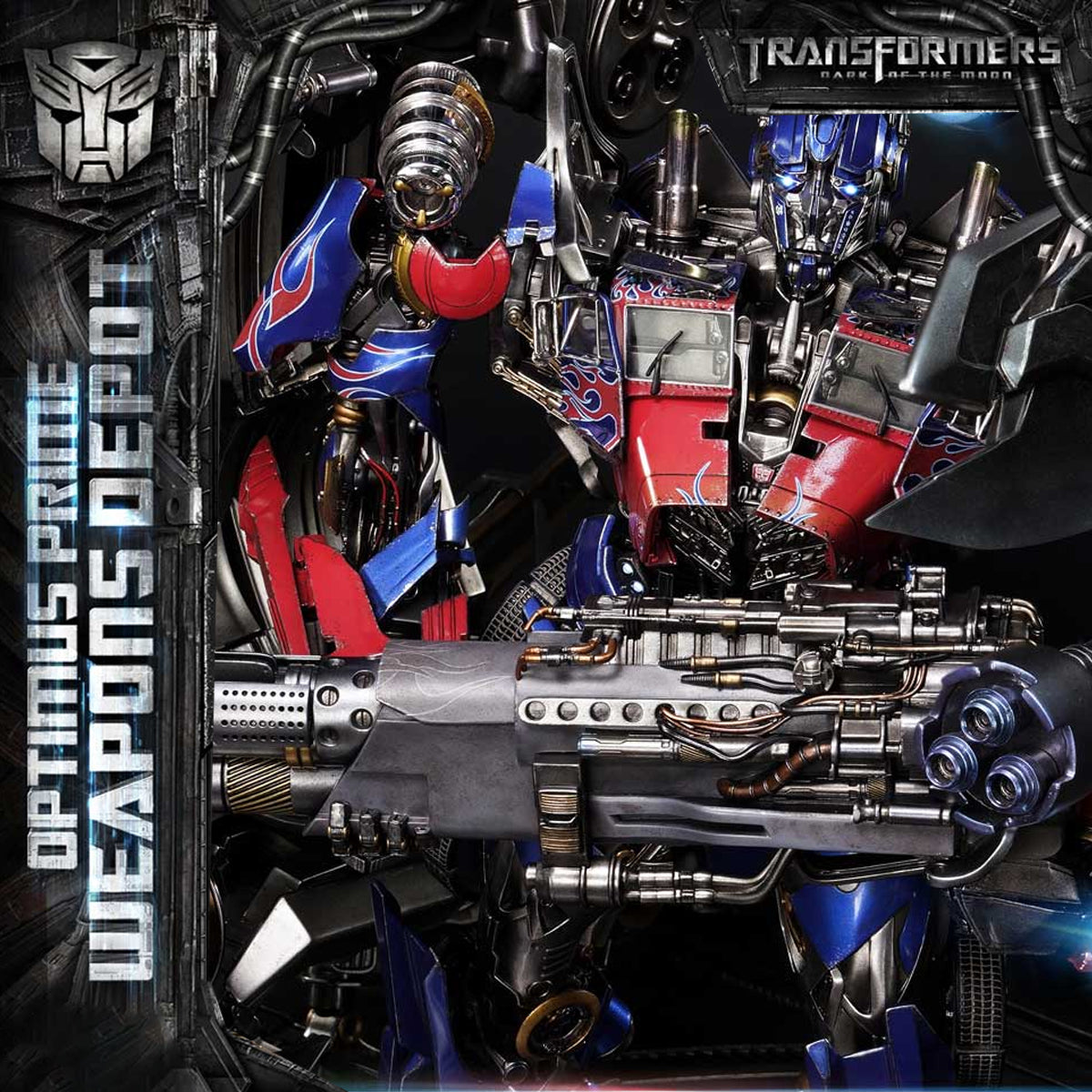 Museum Masterline Transformers: Dark of the Moon (Film) Optimus Prime Weapons Depot