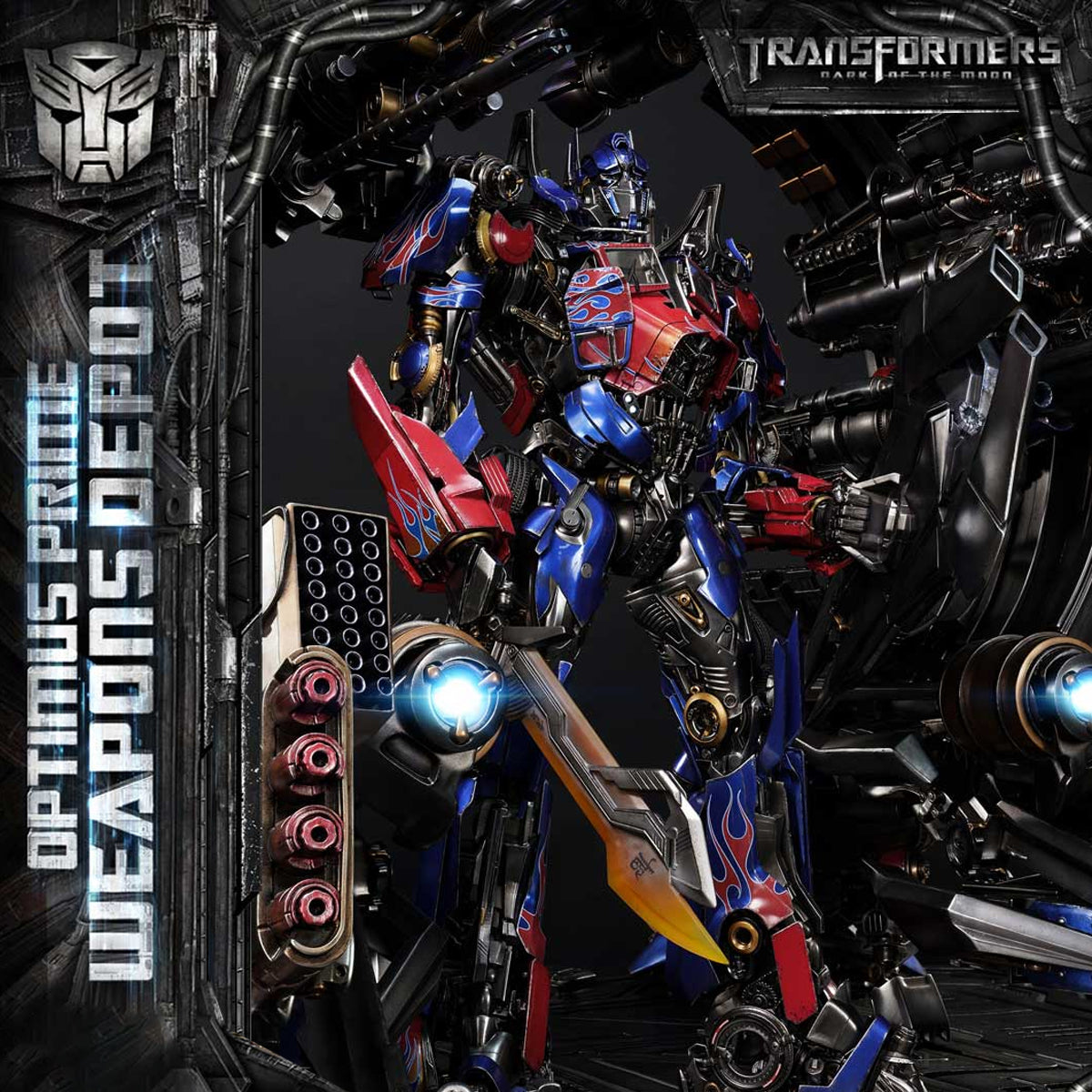 Museum Masterline Transformers: Dark of the Moon (Film) Optimus Prime Weapons Depot