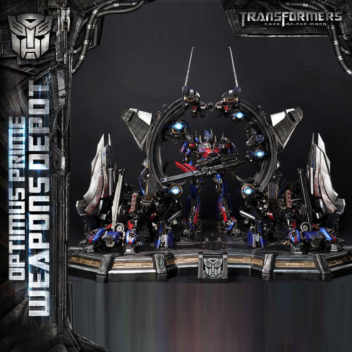Museum Masterline Transformers: Dark of the Moon (Film) Optimus Prime Weapons Depot