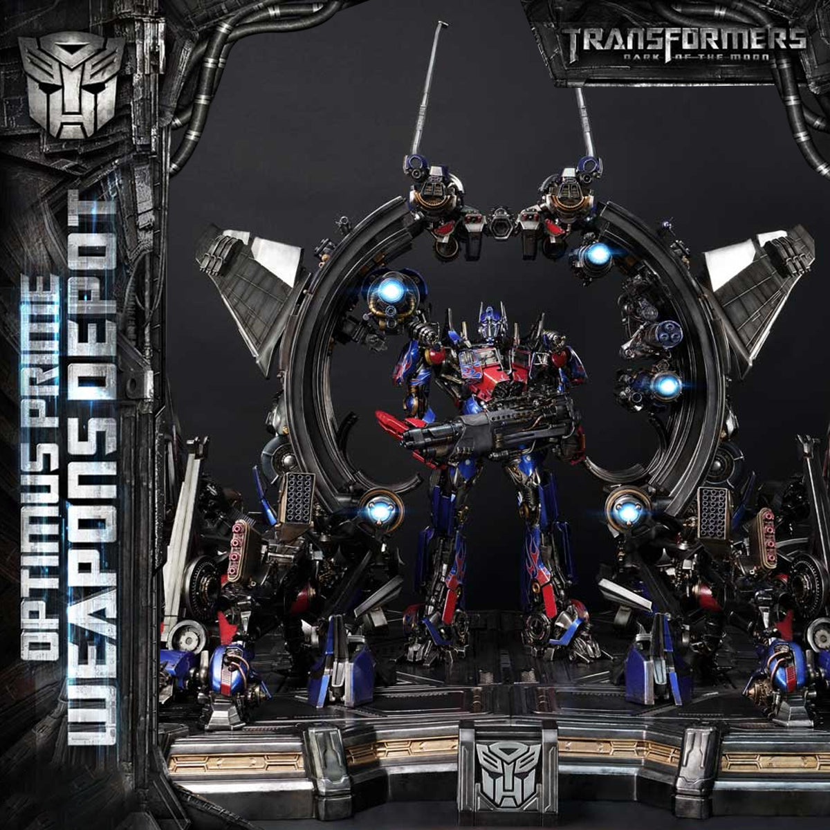 Museum Masterline Transformers: Dark of the Moon (Film) Optimus Prime Weapons Depot