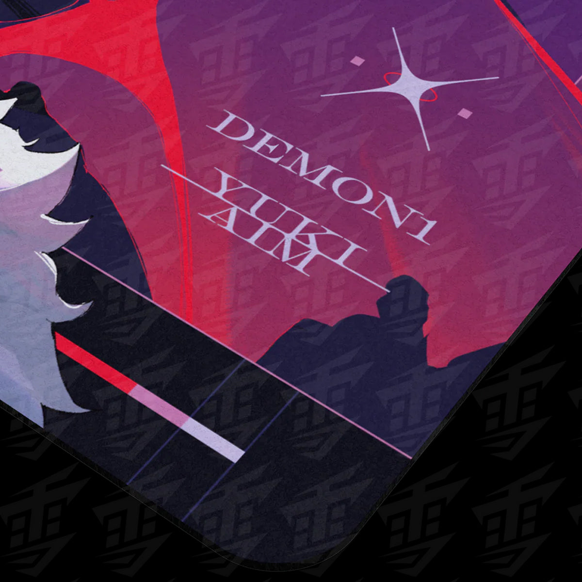 Yuki Aim x Demon1 Cloth Mousepad (500x500x3.7mm)