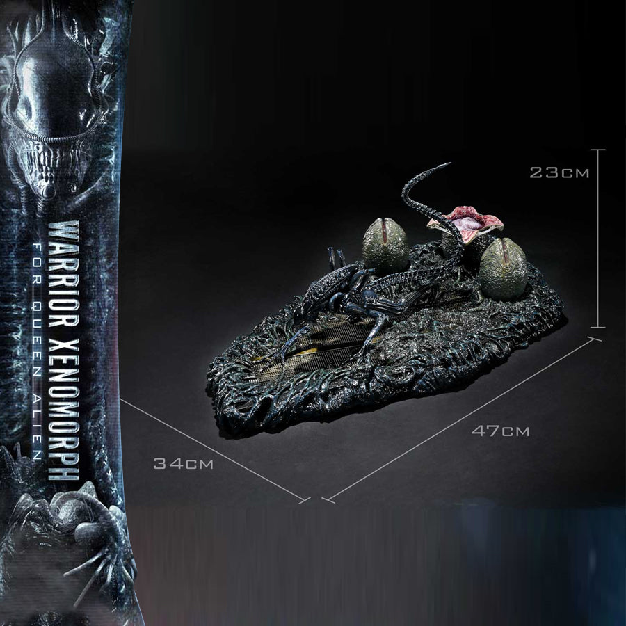 Ultimate Diorama Masterline Aliens (Film) Warrior Xenomorph for Queen Alien