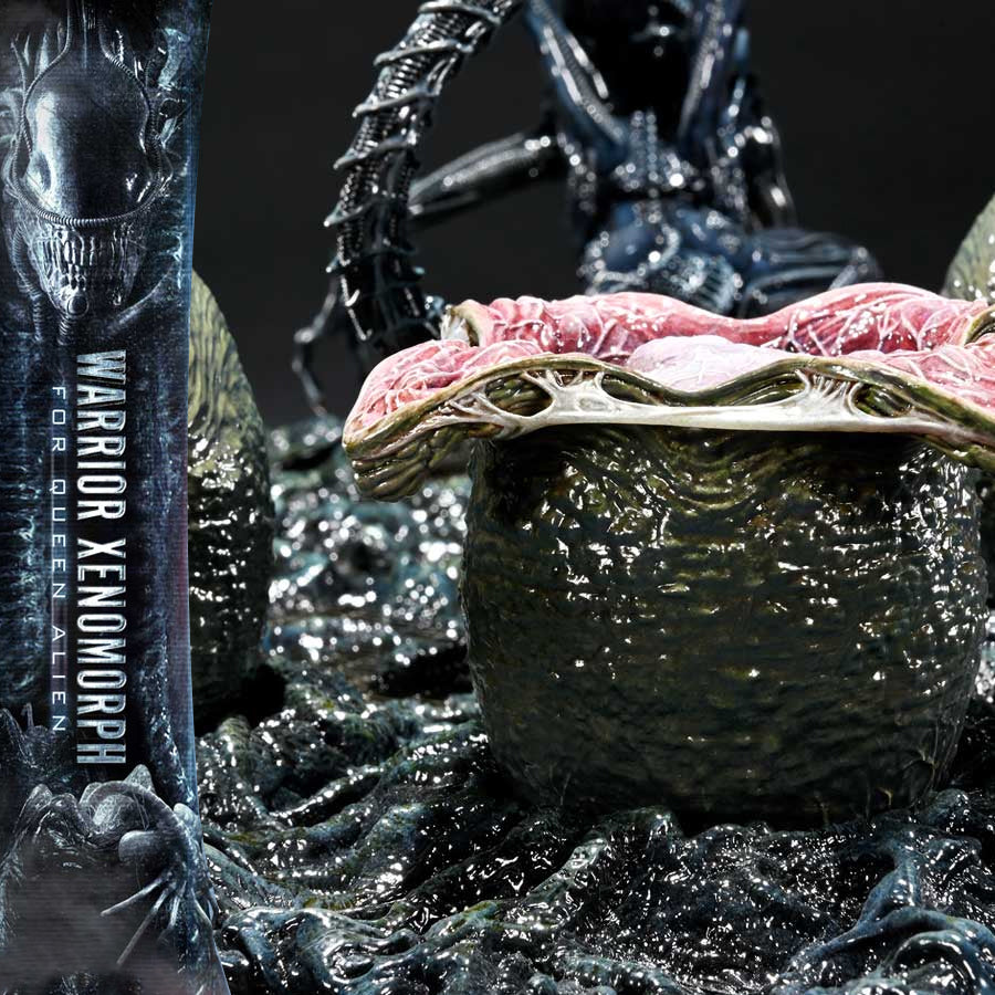 Ultimate Diorama Masterline Aliens (Film) Warrior Xenomorph for Queen Alien