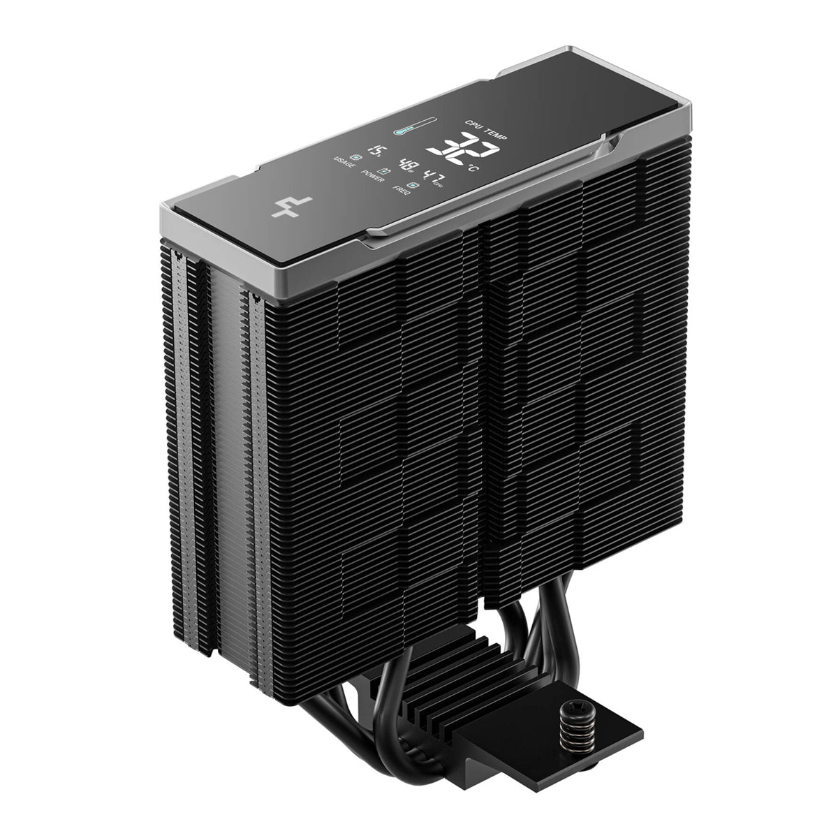 DeepCool AK400 G2 Digital NYX AI Dynamic Adjustment CPU Cooler with Digital Display
