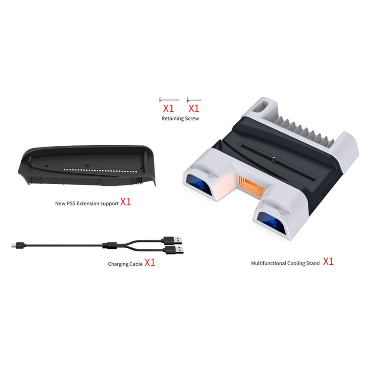 Dobe Multifunctional Cooling Stand for PS5 / PS5 Slim / PS5 Pro TP5-3536D