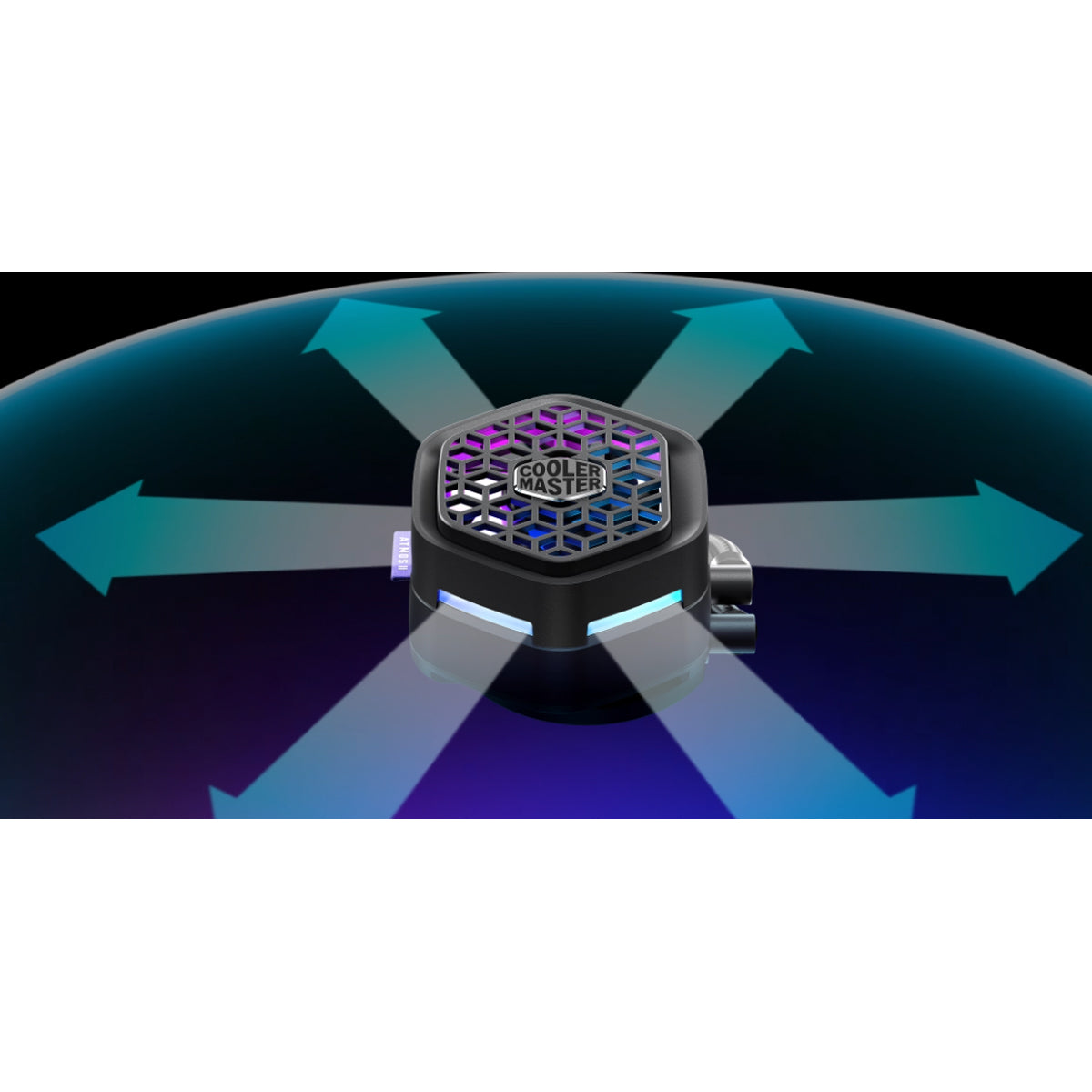Cooler Master MasterLiquid Atmos II 240 VRM Fan CPU Cooler (Black) (MLX-D24M-A25SZ-V1)