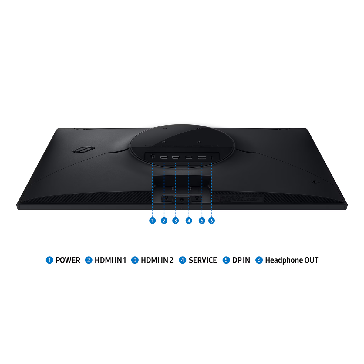 Samsung Odyssey G5 G53F LS27FG530EEXXP 27" QHD (2560x1440) 200Hz 1ms MPRT IPS Gaming Monitor