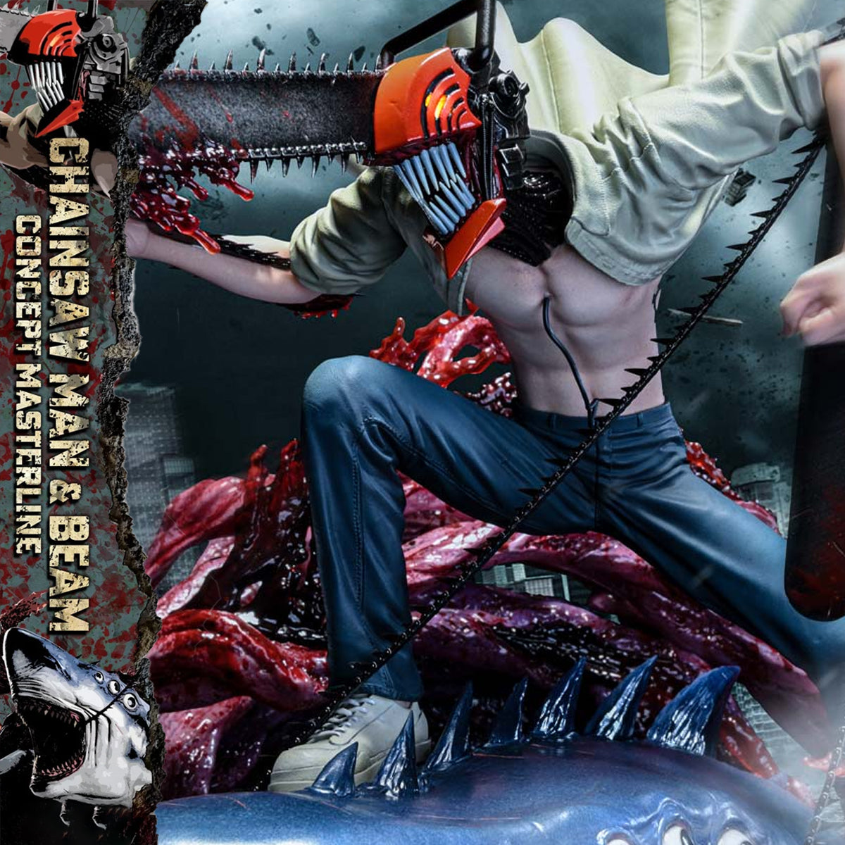 Concept Masterline Chainsaw Man - The Movie: Reze Arc Chainsaw Man & Beam (CMCSM-01)