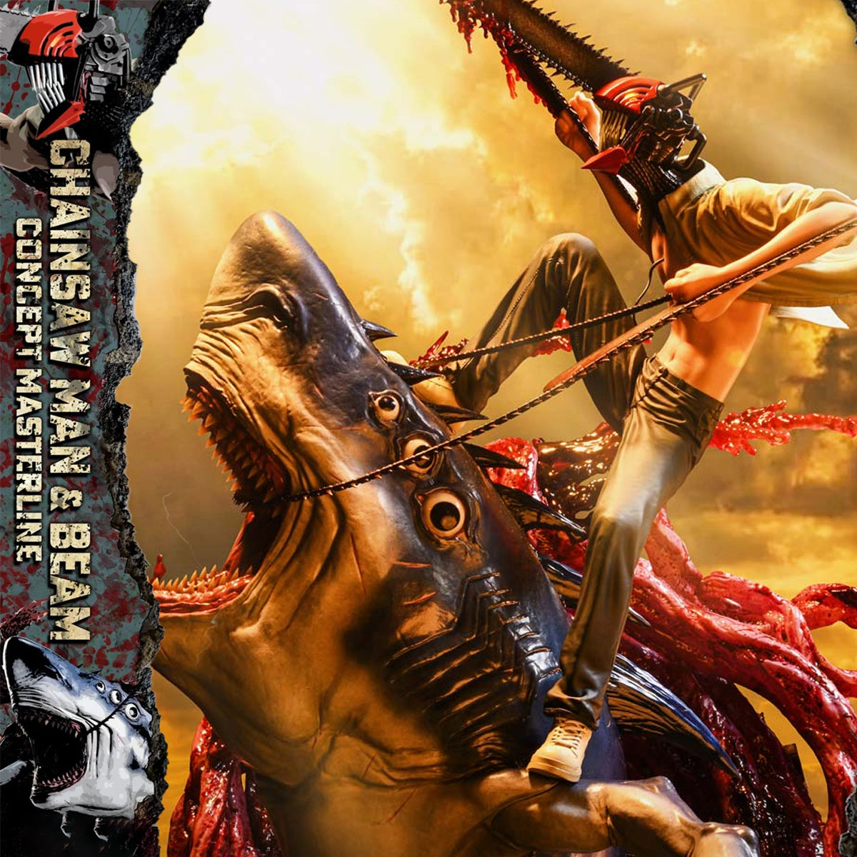 Concept Masterline Chainsaw Man - The Movie: Reze Arc Chainsaw Man & Beam (CMCSM-01)