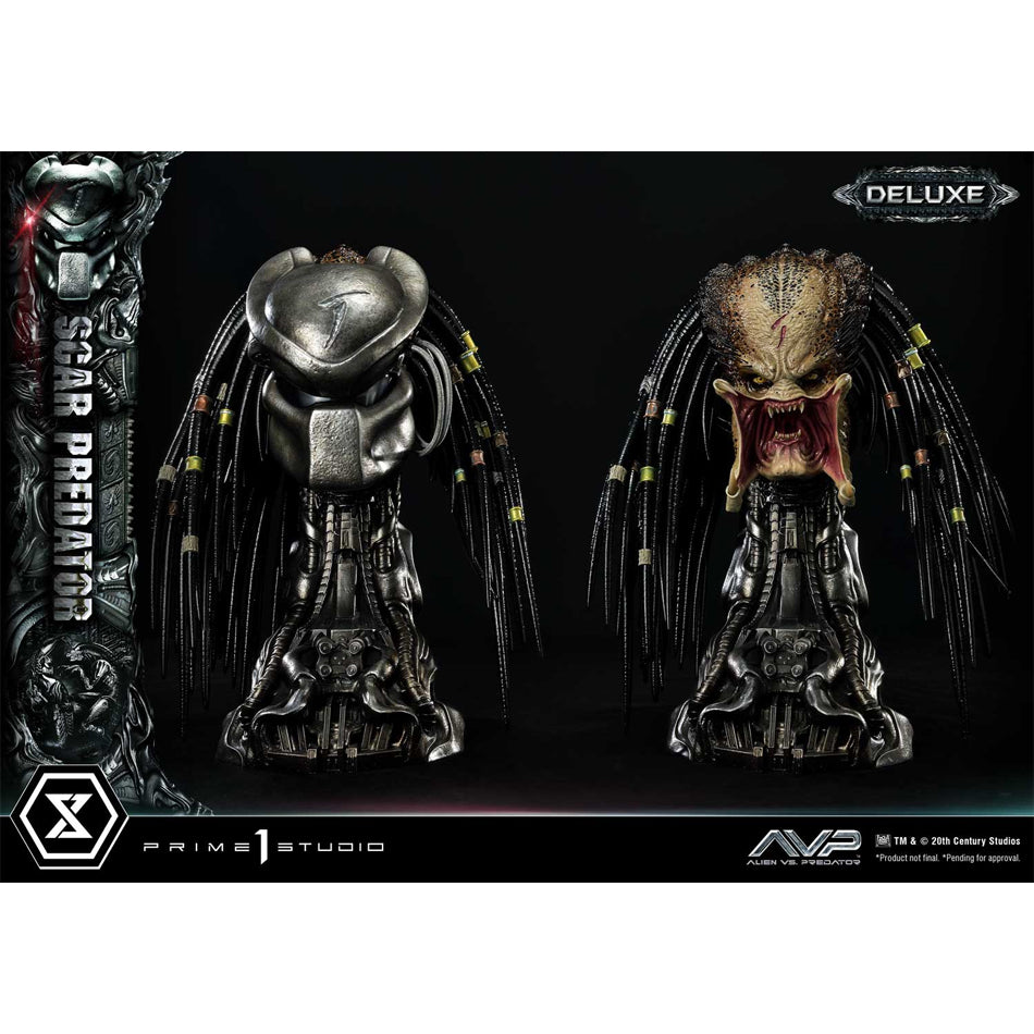 Prime 1 Studio Museum Masterline Alien vs. Predator (Film) Scar Predator DX Bonus Version (MMPR-04DXS)