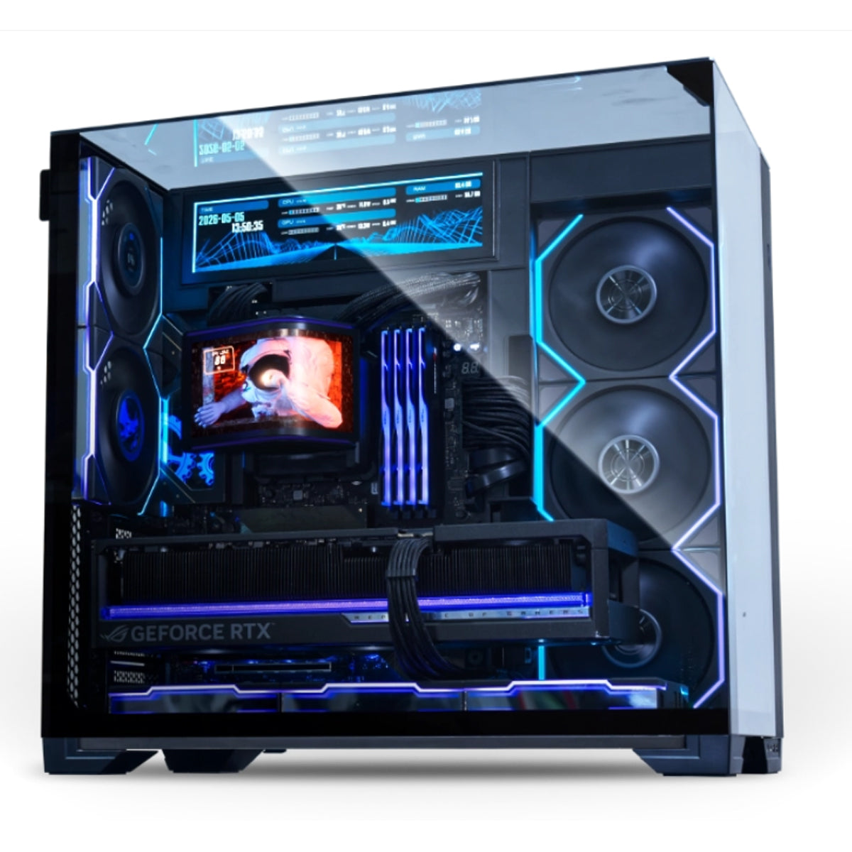Lian Li Hydroshift II OLED Curved 360TL AIO Liquid CPU Cooler
