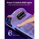 JSAUX RGB & Vents Transparent Back Plate for Steam Deck OLED