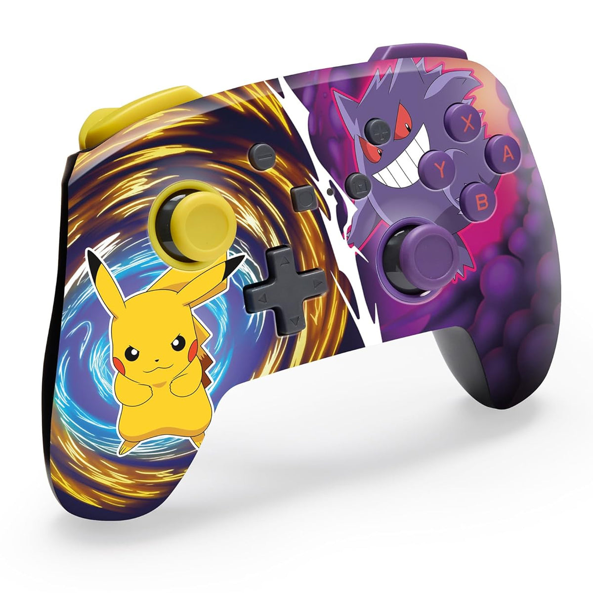 PowerA Pokemon Enhanced Wireless Controller for Nintendo Switch (Pikachu Vs Gengar) (NSGP0420-01)