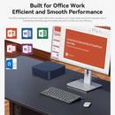 Beelink EQ14-D4 Intel Twin Lake N150 16GB RAM 500GB SSD Windows 11 Home Mini PC (Navy Blue)