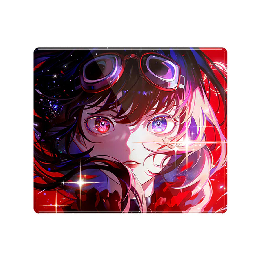 ATK Crimson Anime Glass Mouse Pad (490x420x4.5mm)