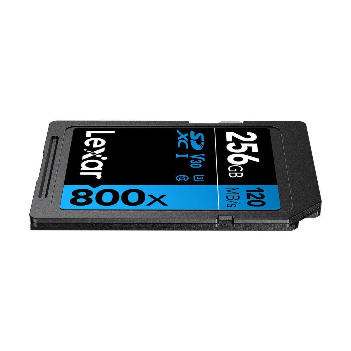 Lexar High-Performance 800x SDXC UHS-I C10 U3 V30 120MB/s Read SD Card BLUE Series