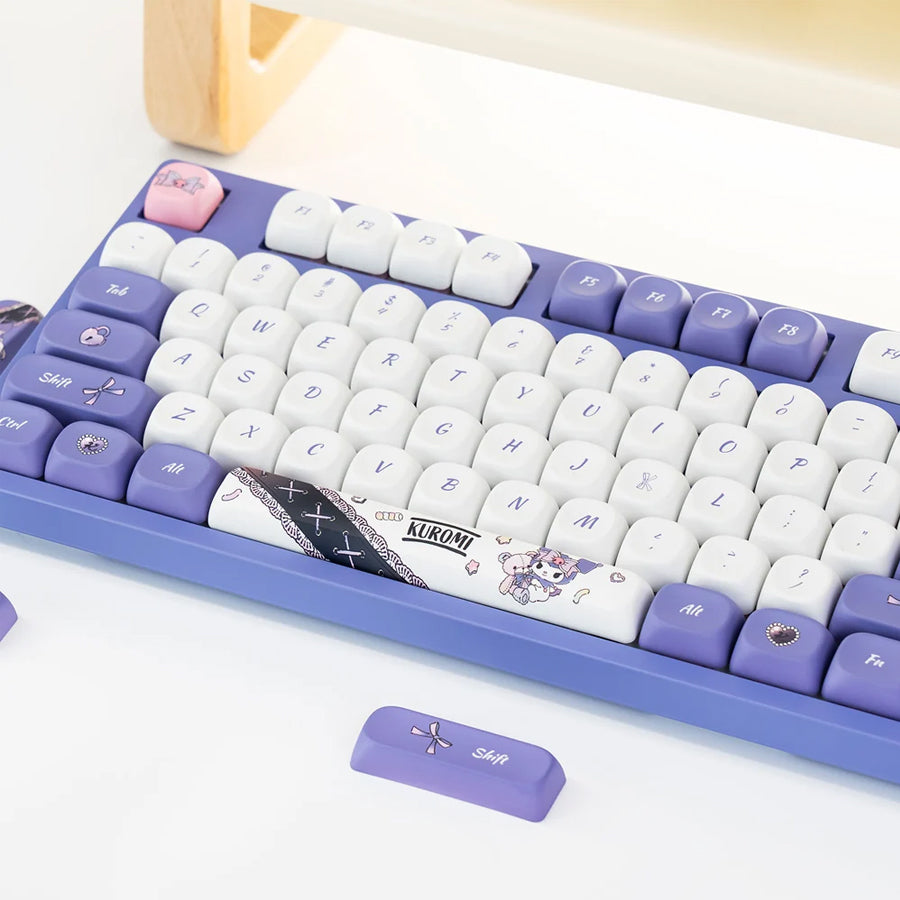 Akko Kuromi 3108RF V3 Dual-Mode Mechanical Keyboard (Akko Frost Pink Switch)