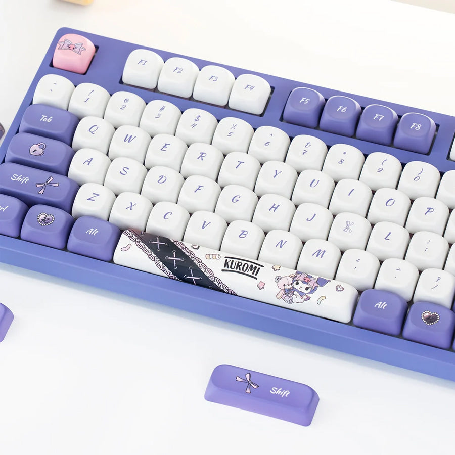 Akko Kuromi 3108RF V3 Dual-Mode Mechanical Keyboard (Akko Frost Pink Switch)