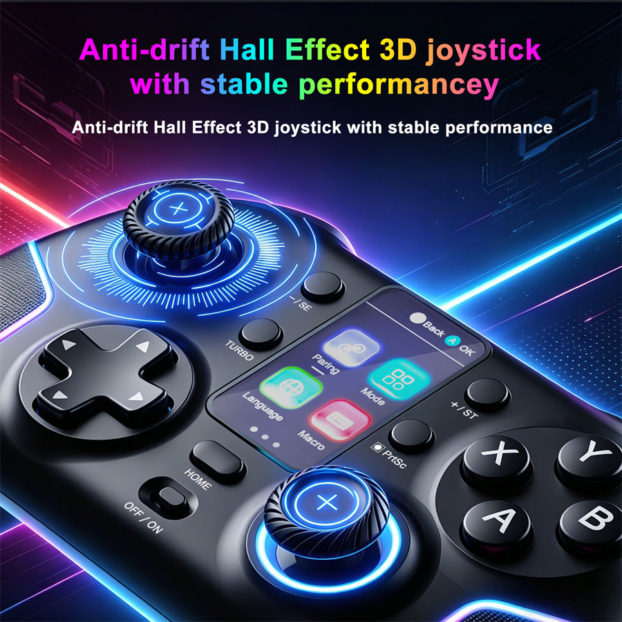 Redragon G902 Drax Wireless LCD Display Controller with RGB Backlight