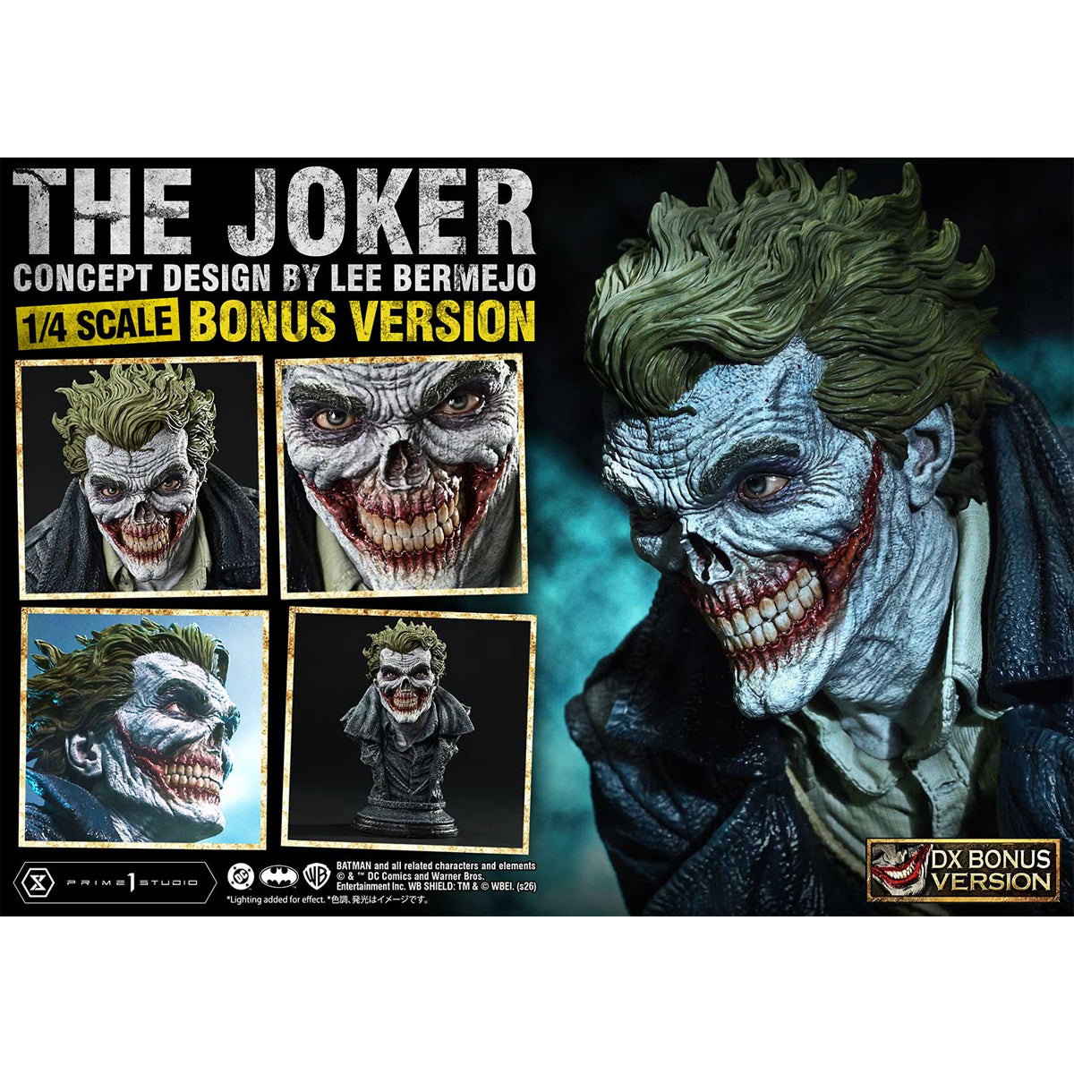 Ultimate Premium Masterline Batman (Comics) The Joker (Concept Design by Lee Bermejo) Deluxe Version