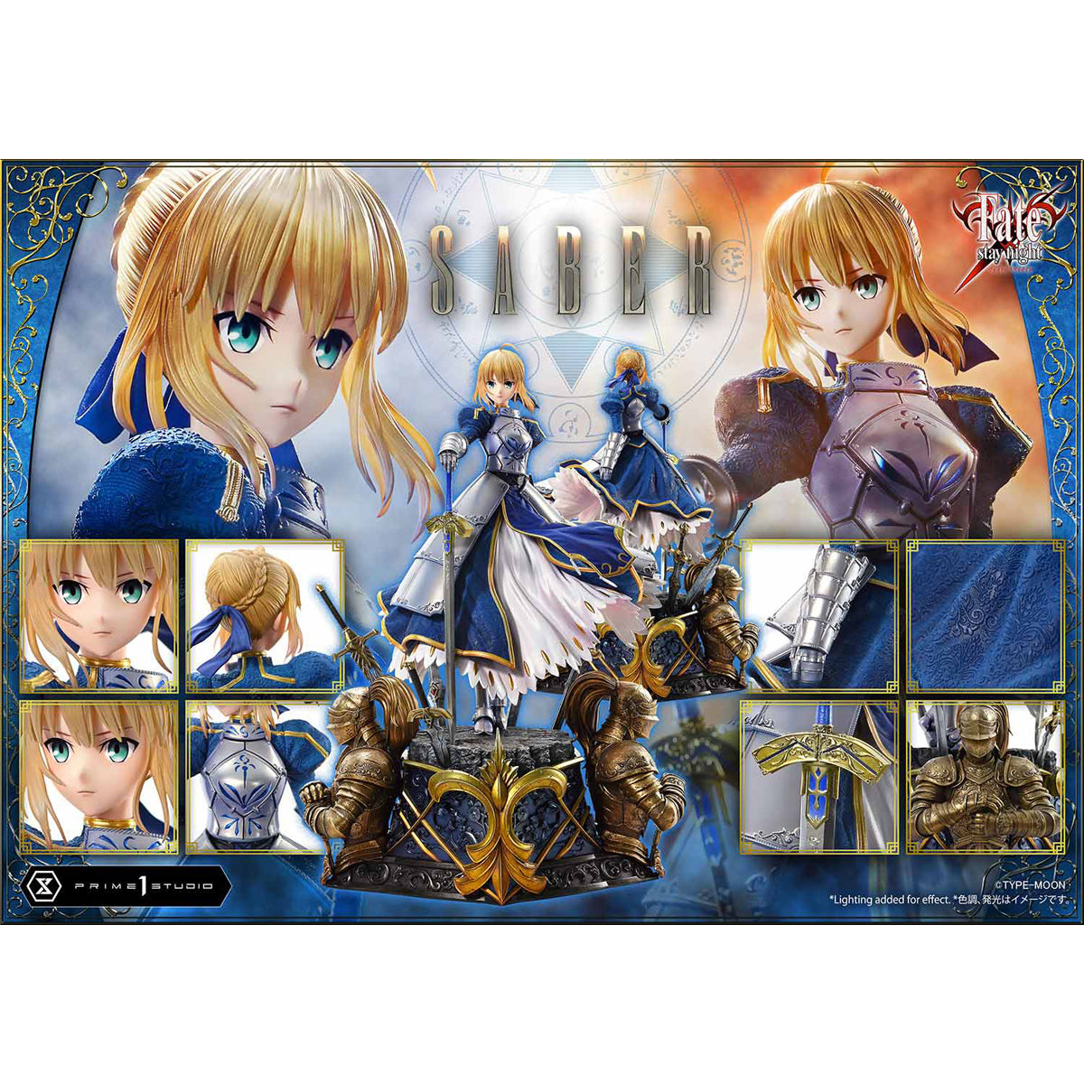 Ultimate Premium Masterline Fate/stay Night Saber Statue (Regular Version) Pre-Order Downpayment
