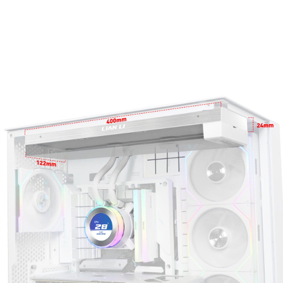 Lian Li Hydroshift II LCD-S 360N AIO Liquid Cooler