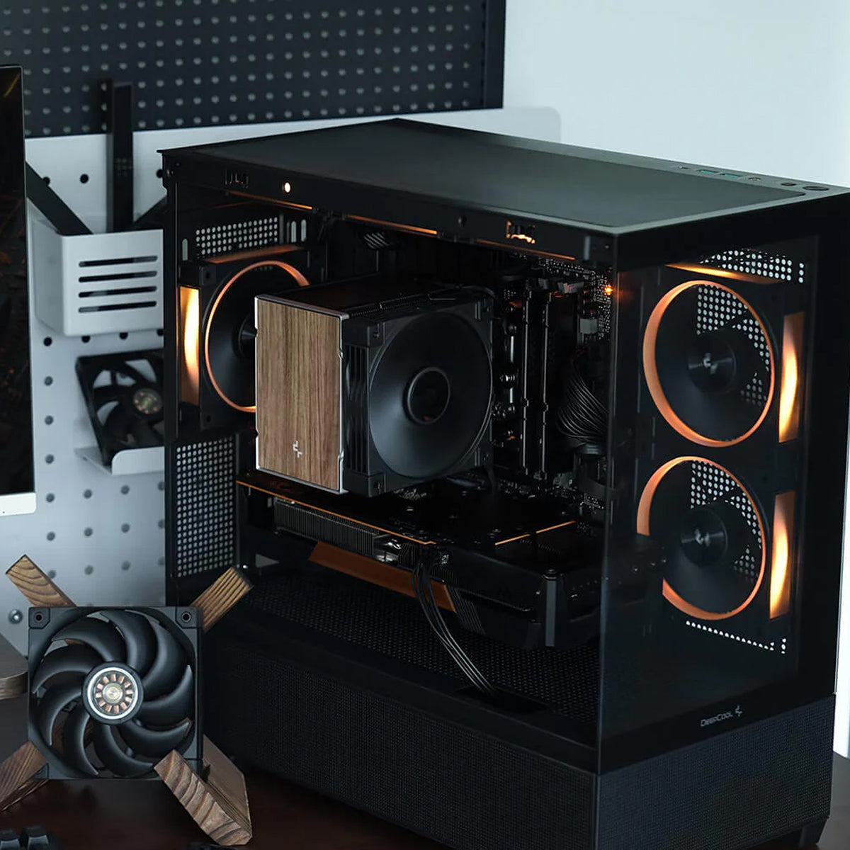 DeepCool AK500 G2 Wood Grain Top Cover CPU Cooler