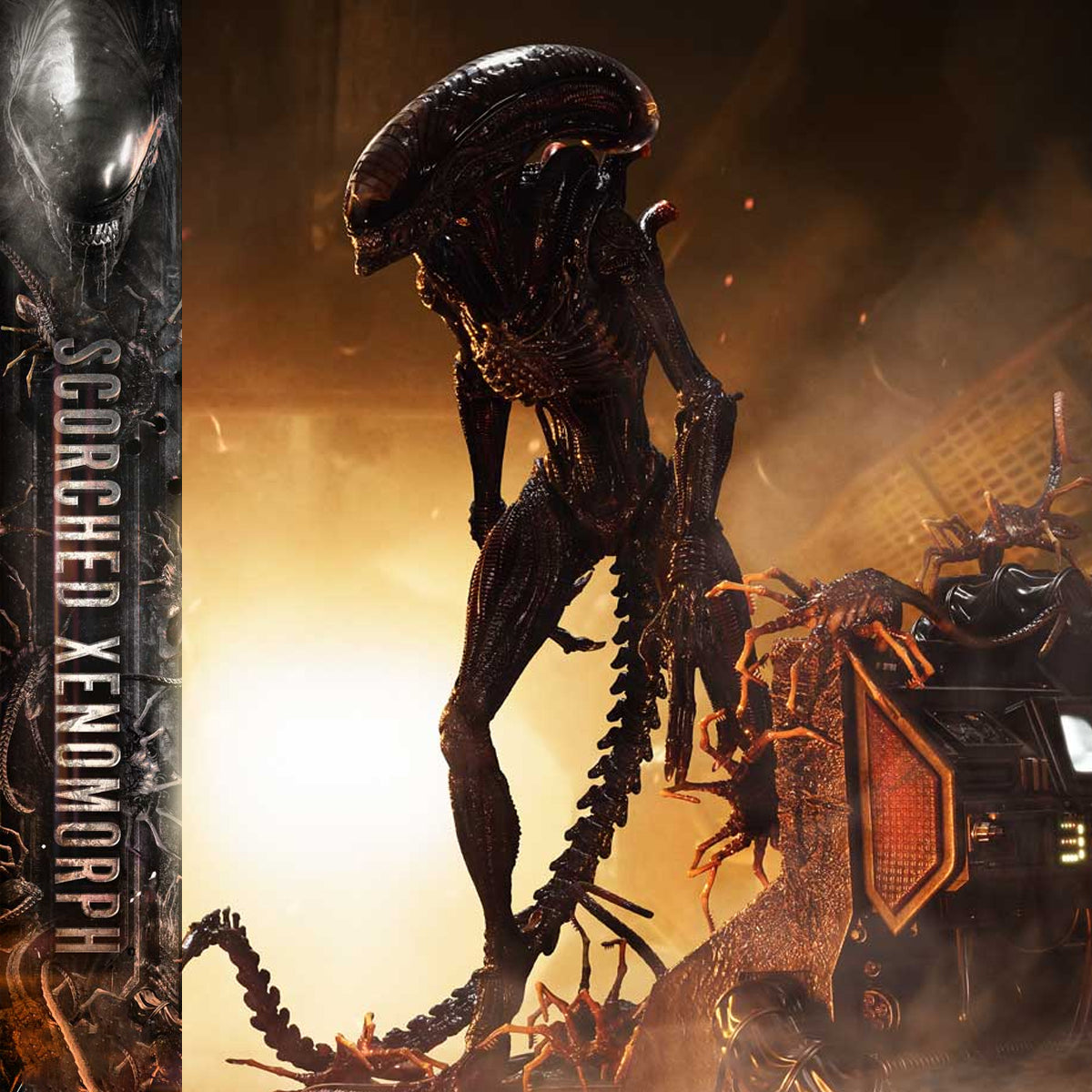 Museum Masterline XL Alien: Romulus Scorched Xenomorph