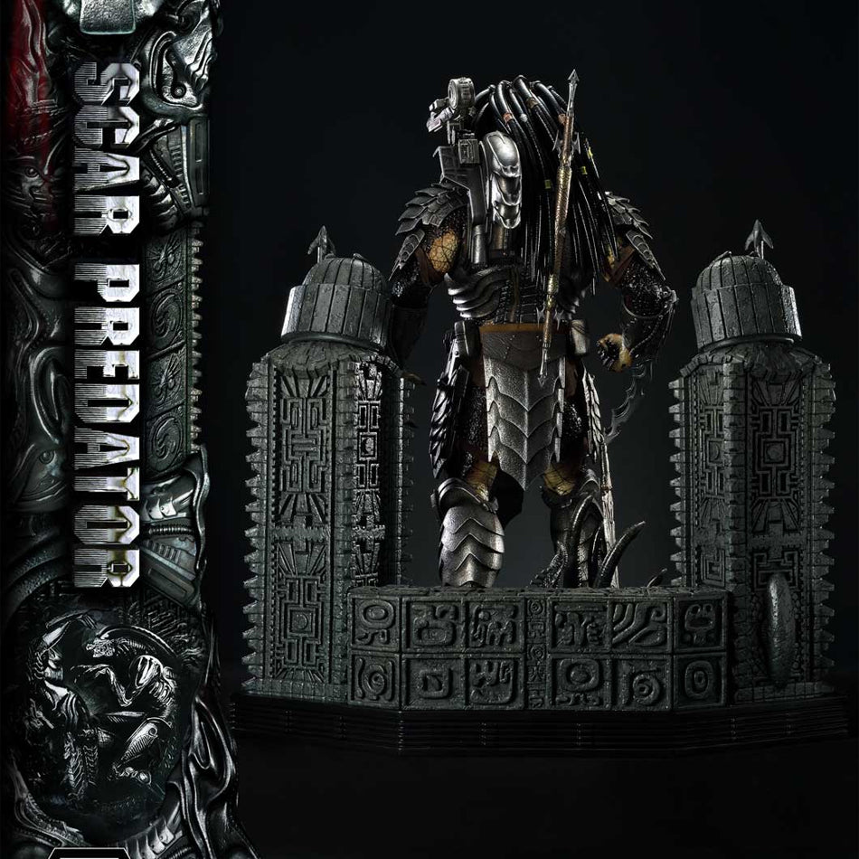 Prime 1 Studio Museum Masterline Alien vs. Predator (Film) Scar Predator DX Bonus Version (MMPR-04DXS)