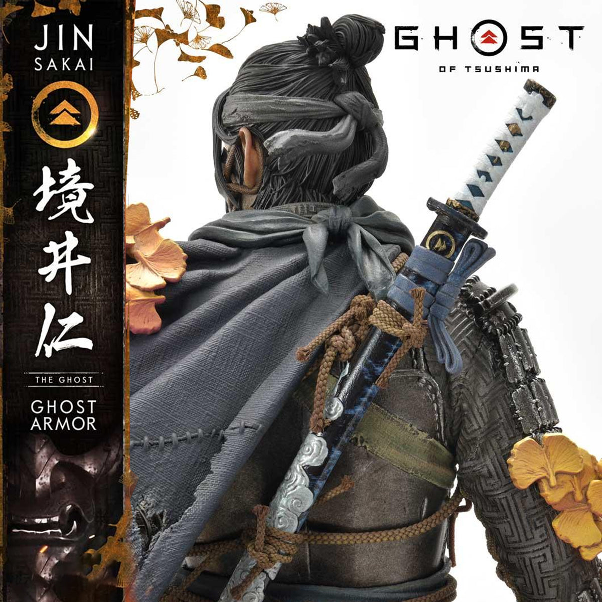 Ultimate Premium Masterline Ghost of Tsushima Jin Sakai, The Ghost - Ghost Armor (Deluxe Version)