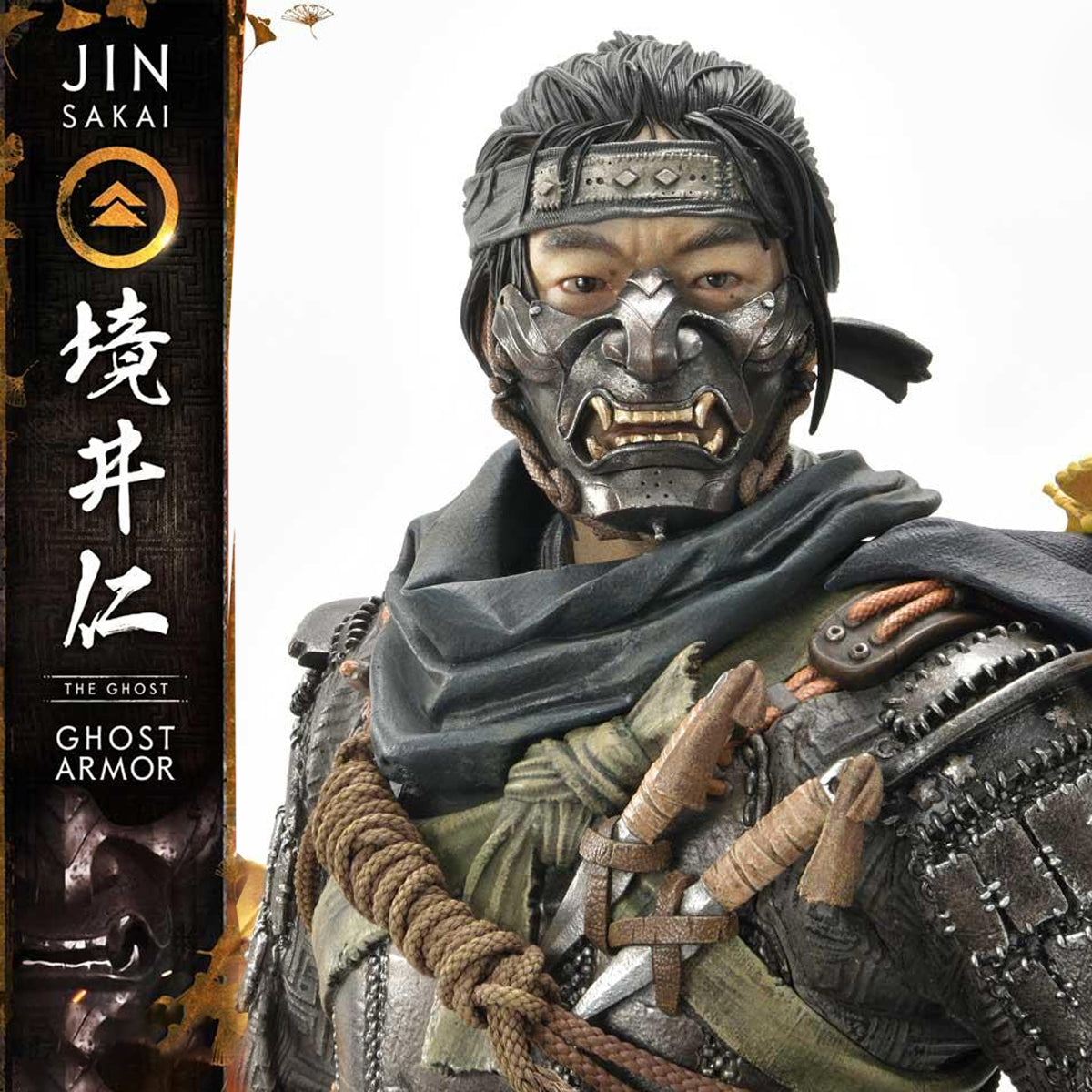Ultimate Premium Masterline Ghost of Tsushima Jin Sakai, The Ghost - Ghost Armor (Deluxe Version)