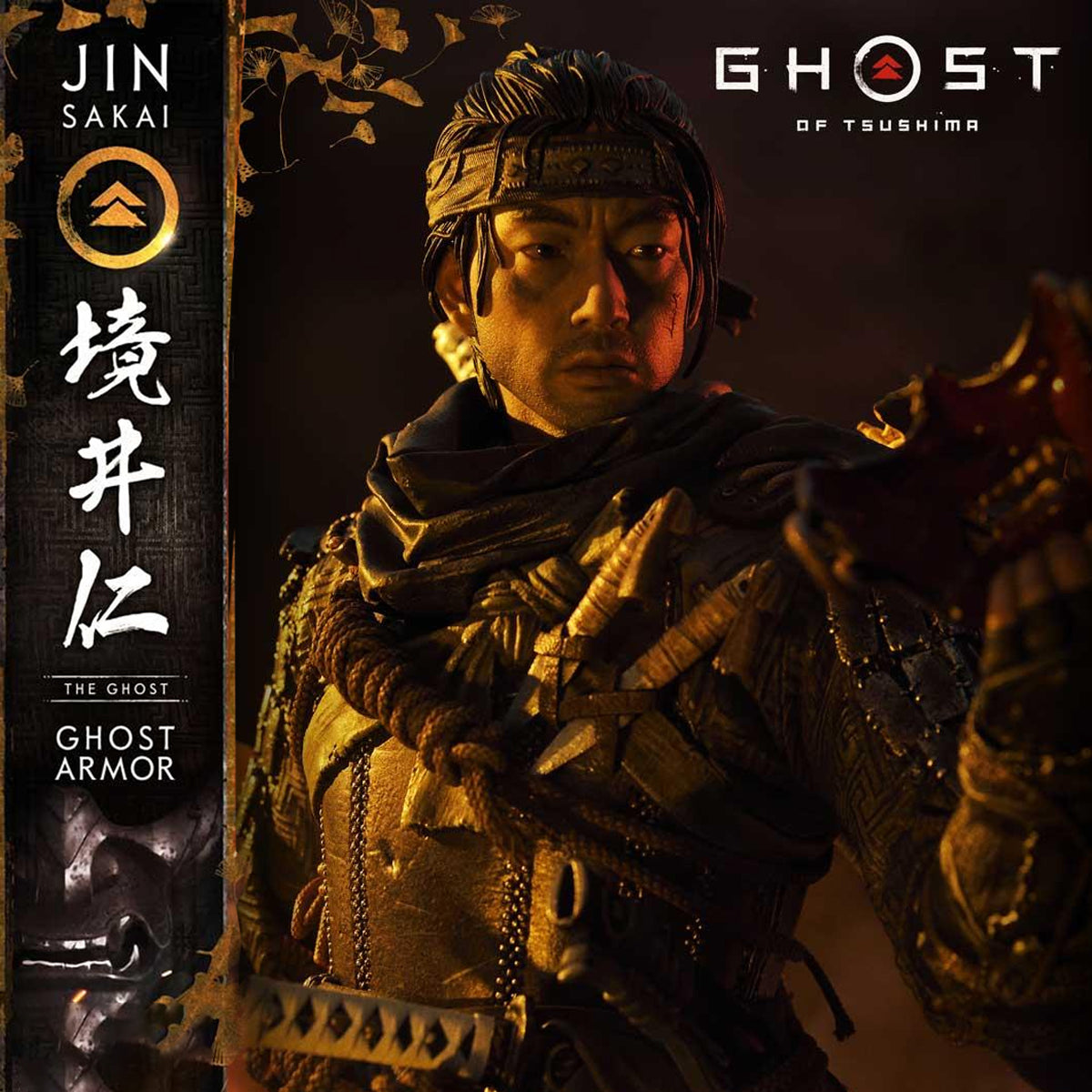 Ultimate Premium Masterline Ghost of Tsushima Jin Sakai, The Ghost - Ghost Armor (Deluxe Version)