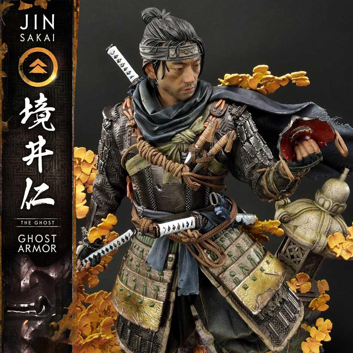 Ultimate Premium Masterline Ghost of Tsushima Jin Sakai, The Ghost - Ghost Armor (Deluxe Version)