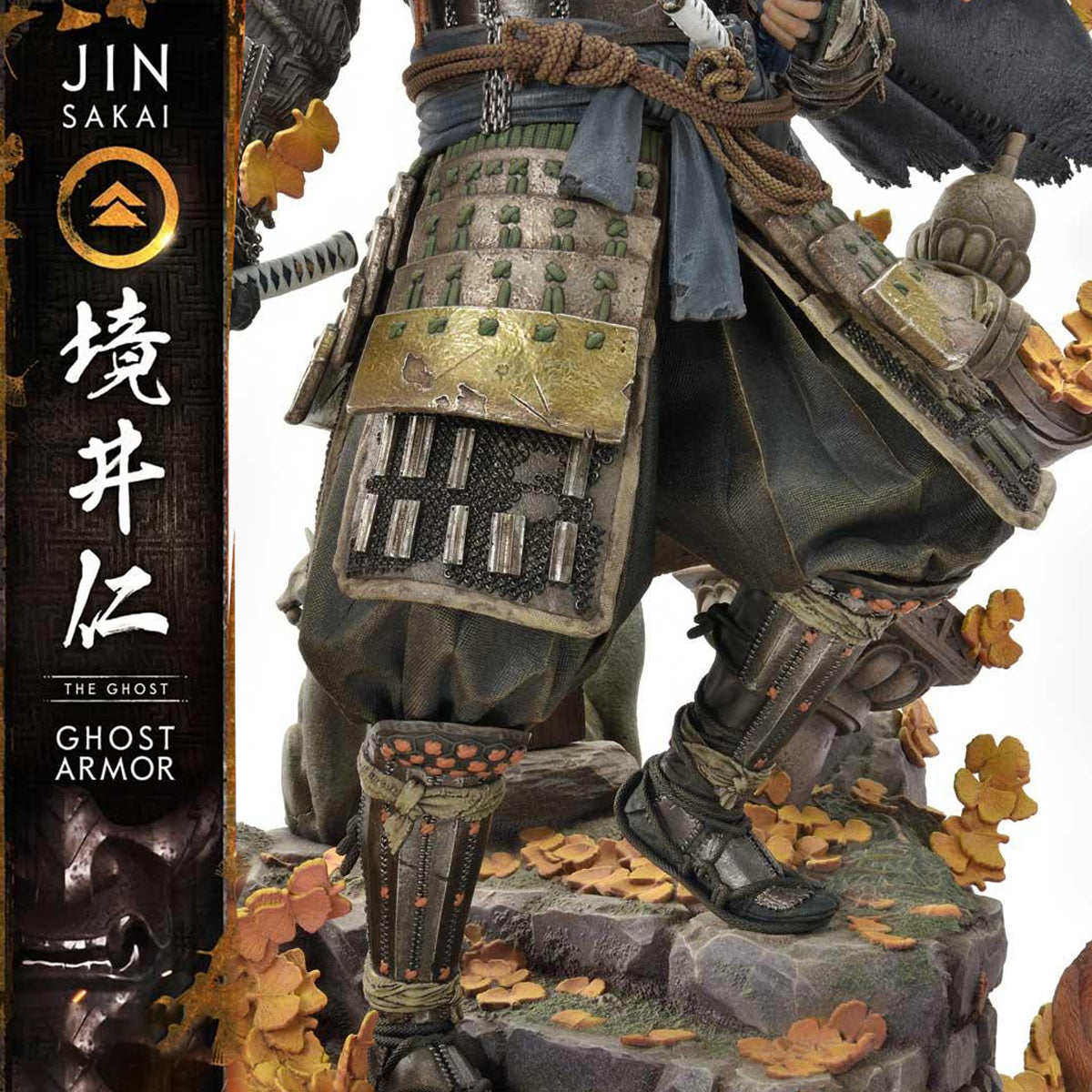 Ultimate Premium Masterline Ghost of Tsushima Jin Sakai, The Ghost - Ghost Armor (Deluxe Version)