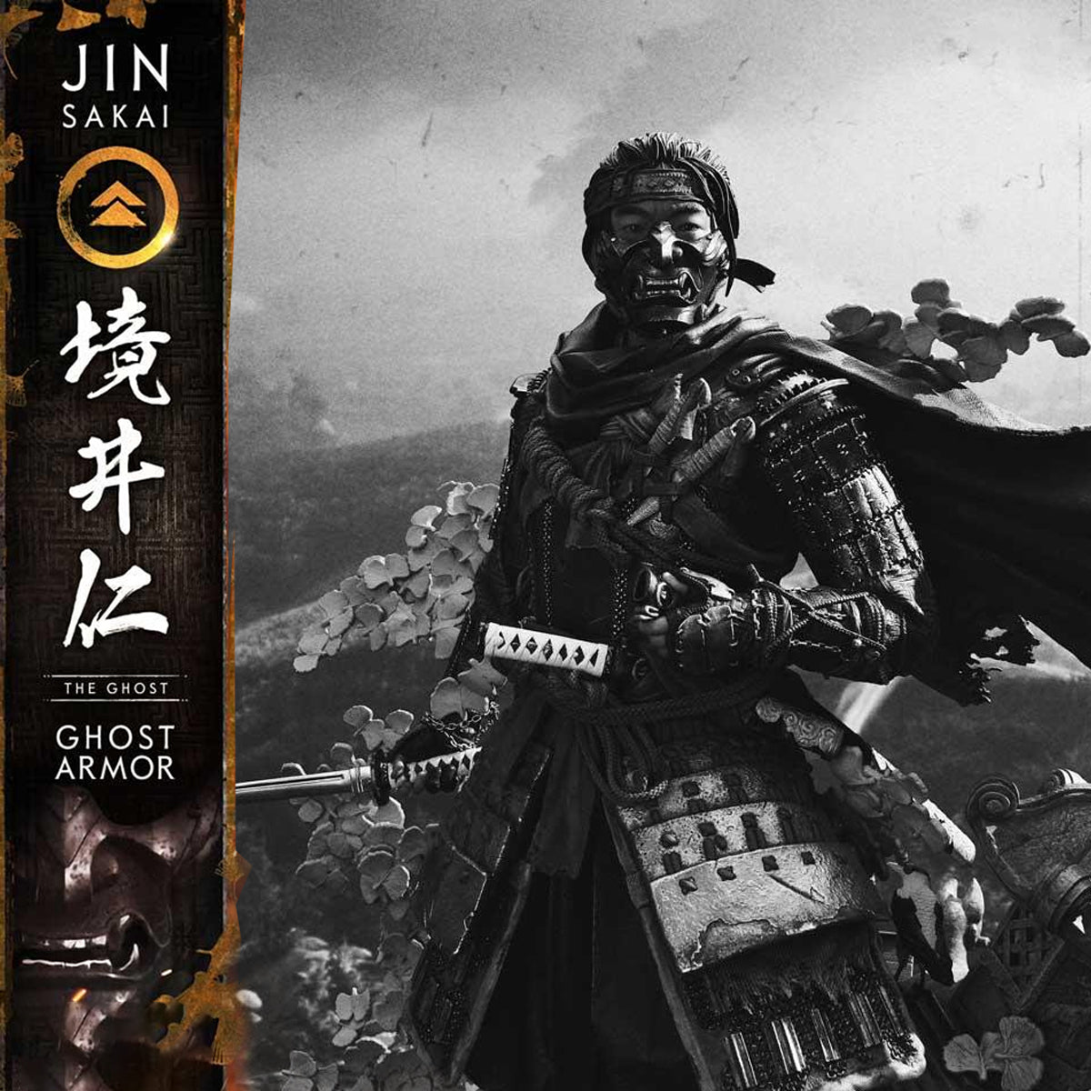Ultimate Premium Masterline Ghost of Tsushima Jin Sakai, The Ghost - Ghost Armor (Deluxe Version)