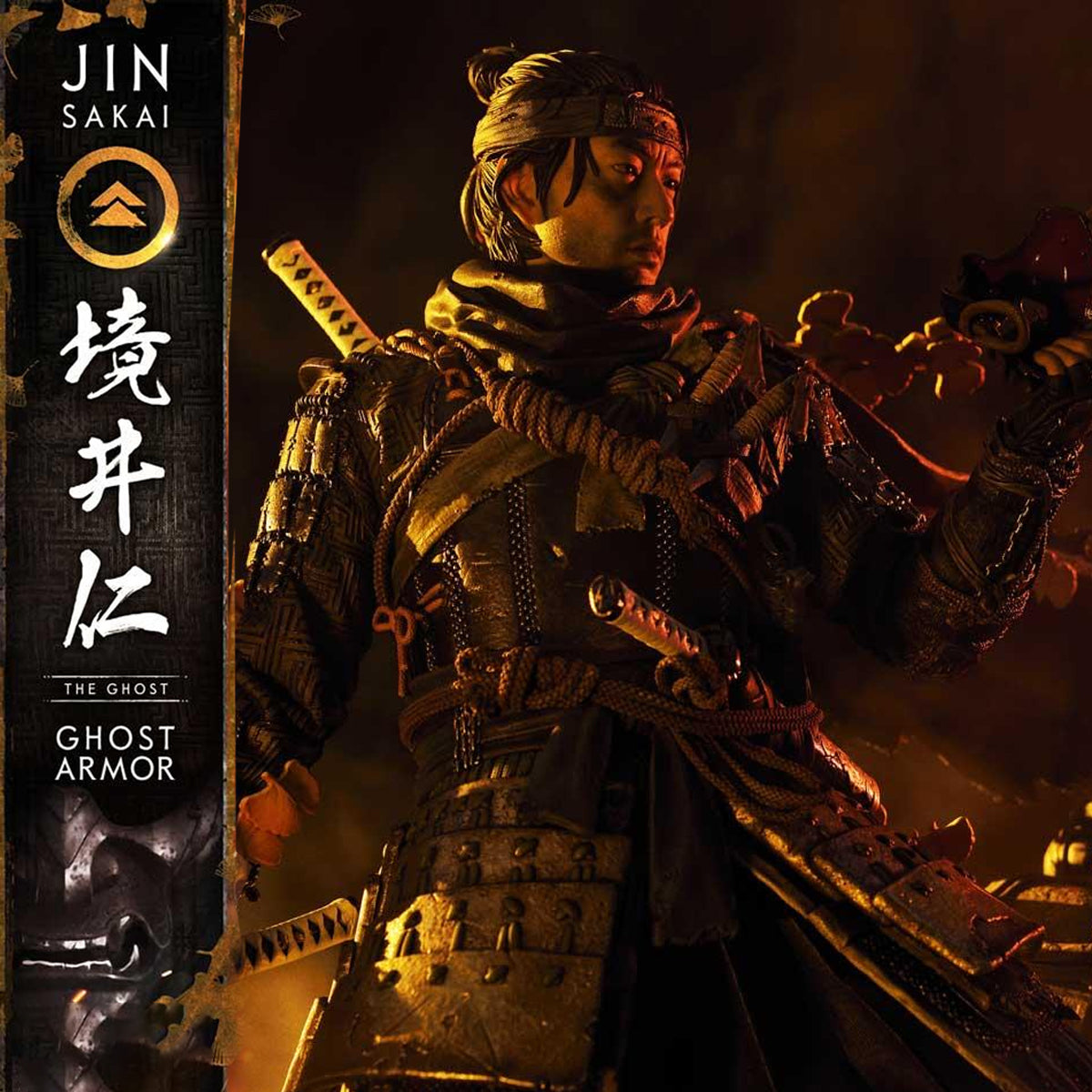 Ultimate Premium Masterline Ghost of Tsushima Jin Sakai, The Ghost - Ghost Armor (Deluxe Version)
