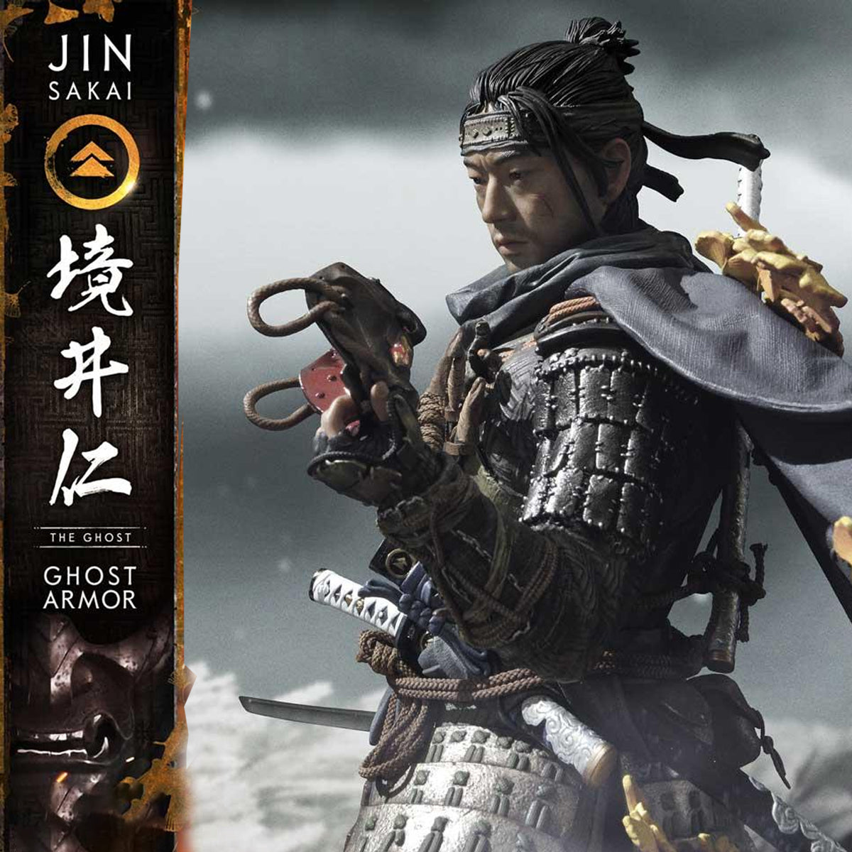 Ultimate Premium Masterline Ghost of Tsushima Jin Sakai, The Ghost - Ghost Armor (Deluxe Version)