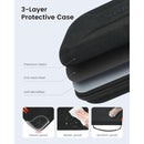 Transnovo Portable Hard Case with Basic Protection Kit for Nintendo Switch 2 (Black) (NS2-CC02-1)