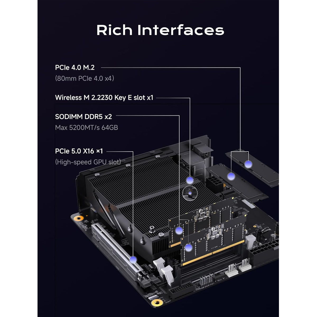 Minisforum 795S7 AMD Ryzen 9 7945HX Processor 32GB RAM 1TB SSD Gigabyte GeForce RTX 4060 Windows 11