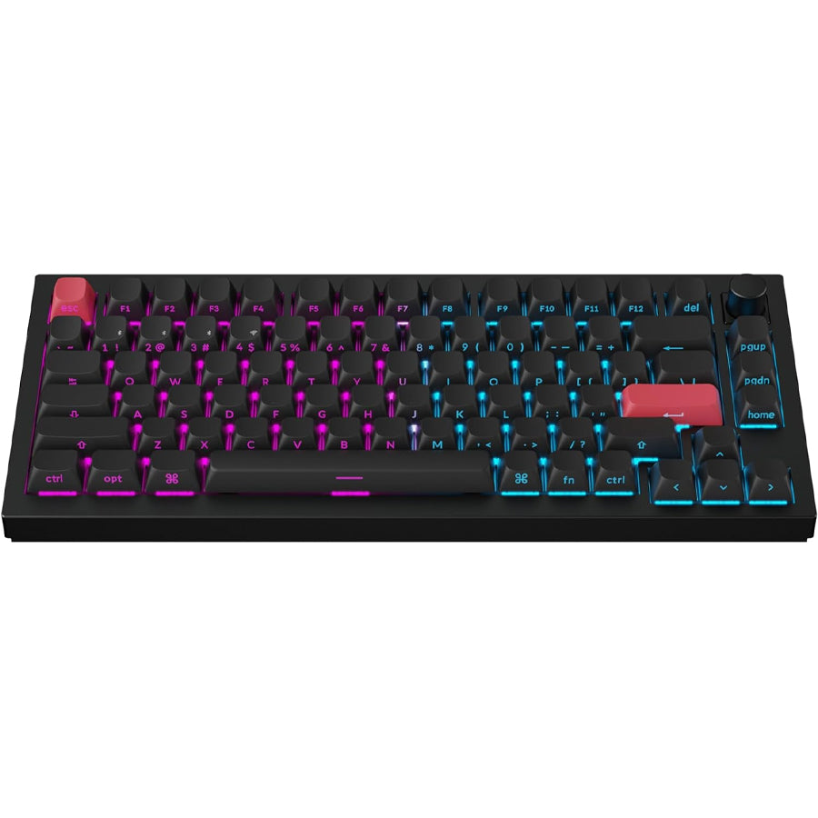 Keychron Q1 Max QMK/VIA Fully Assembled with Knob RGB Backlit Hot-Swappable 75% Mechanical Keyboard