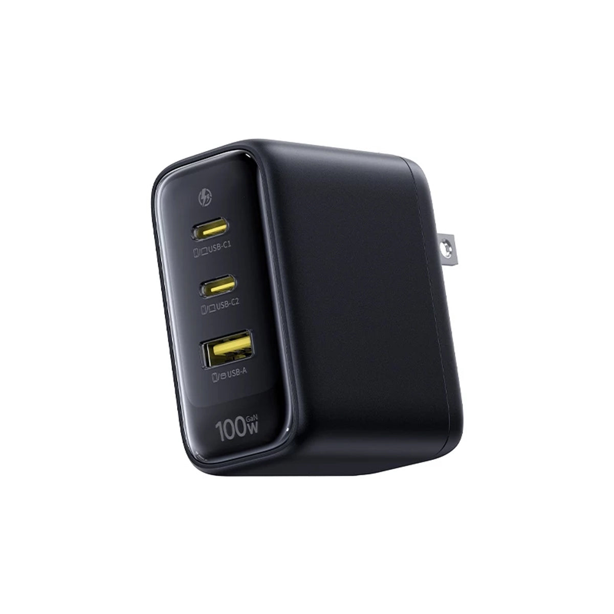 Baseus EnerFill FE22 Fast Charger 2C+U 100W (Cosmic Black) (E0124000)