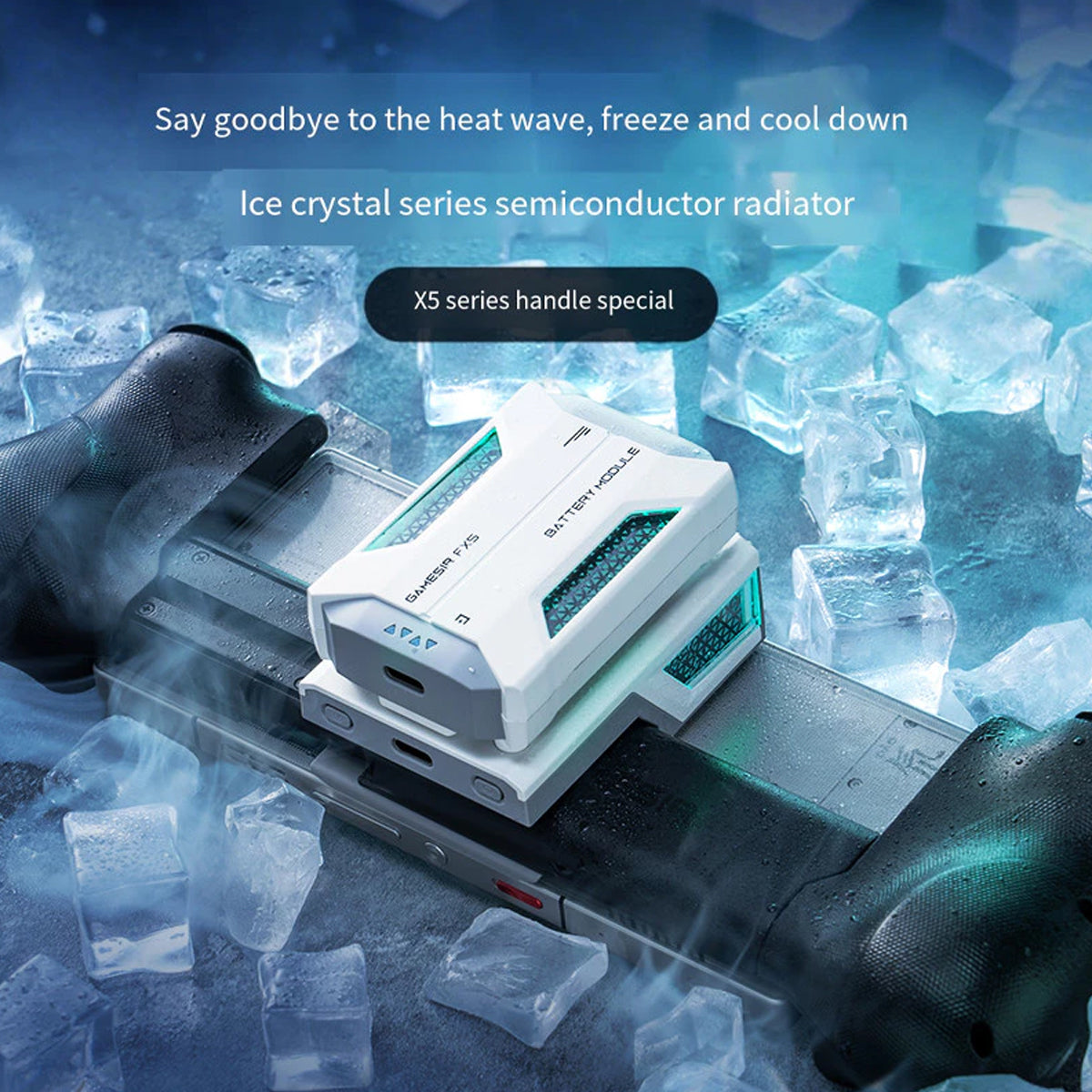 GameSir FX5 Thermoelectric Cooler with Battery Module for X5 Series Controller