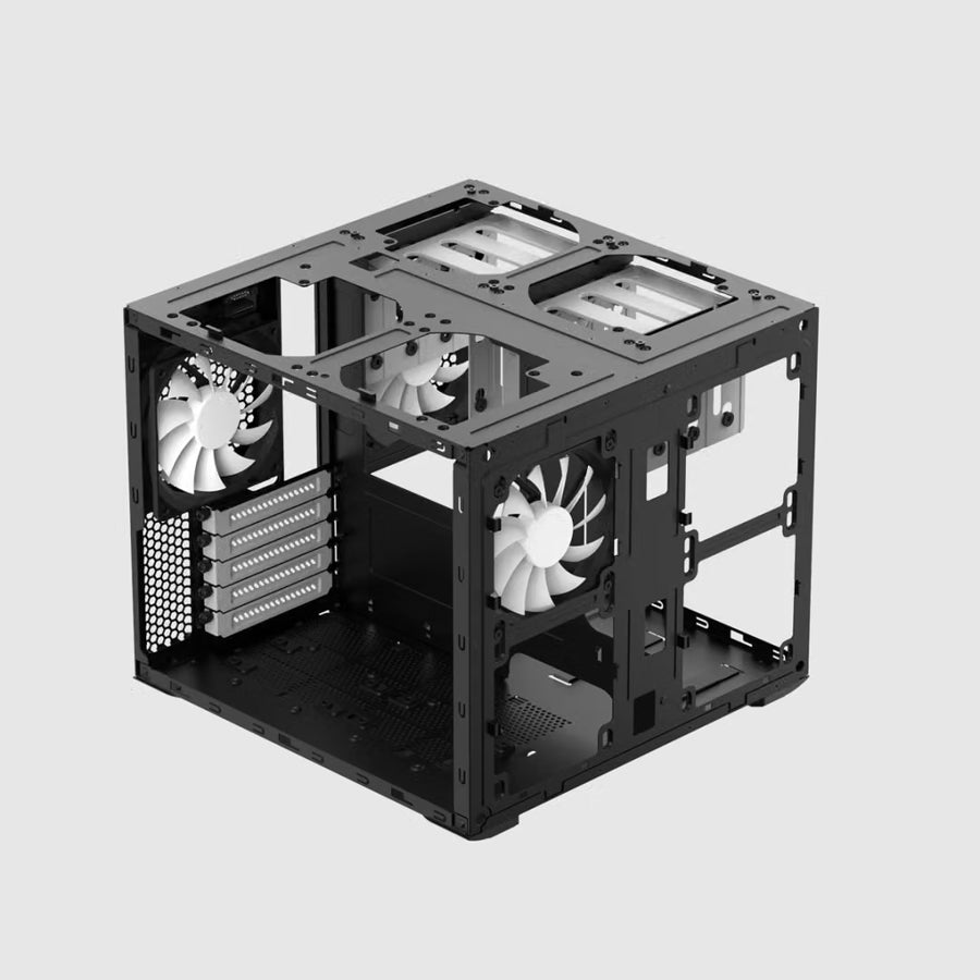 Fractal Design Node 804 Computer Case (Black) (FD-CA-NODE-804-BL-W)