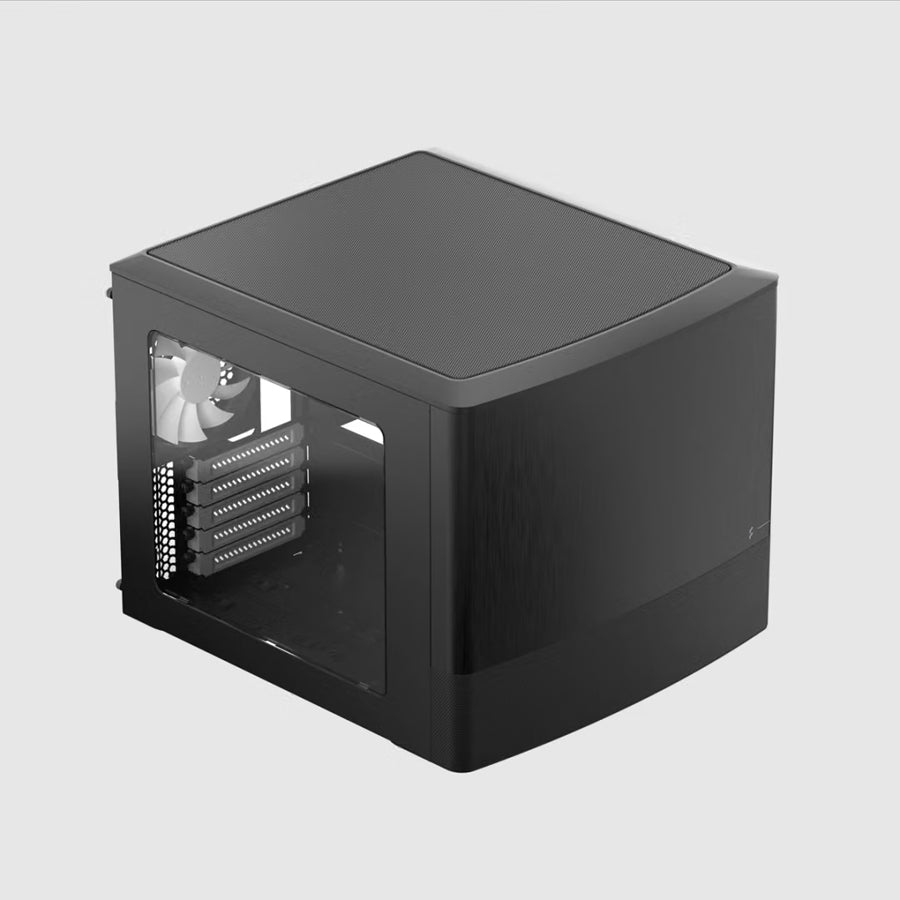 Fractal Design Node 804 Computer Case (Black) (FD-CA-NODE-804-BL-W)