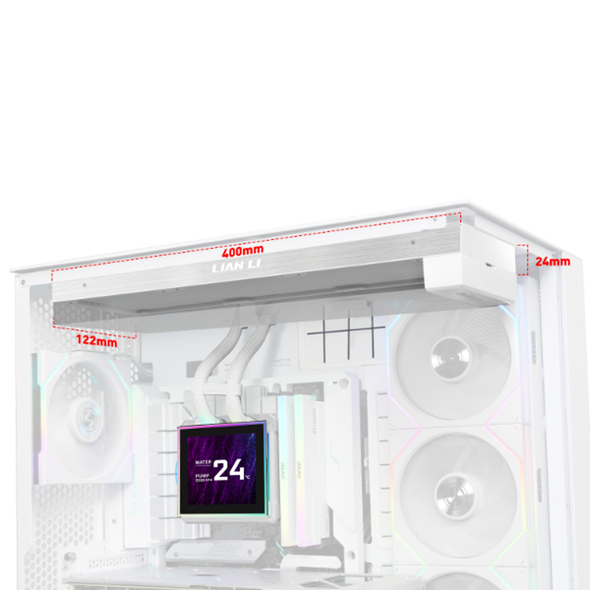 Lian Li Hydroshift II LCD-S 360N AIO Liquid Cooler