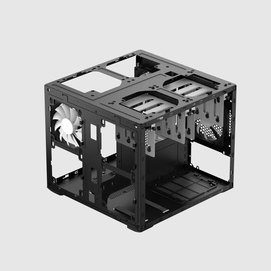 Fractal Design Node 804 Computer Case (Black) (FD-CA-NODE-804-BL-W)