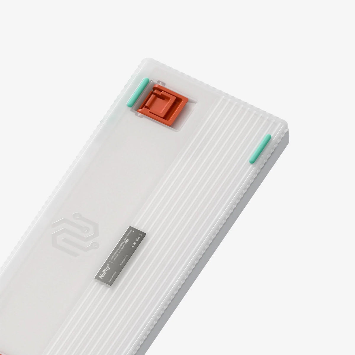 NuPhy Halo65 V2-IO High-Profile Wireless Mechanical Keyboard - Ionic White (Blush Max Switch)