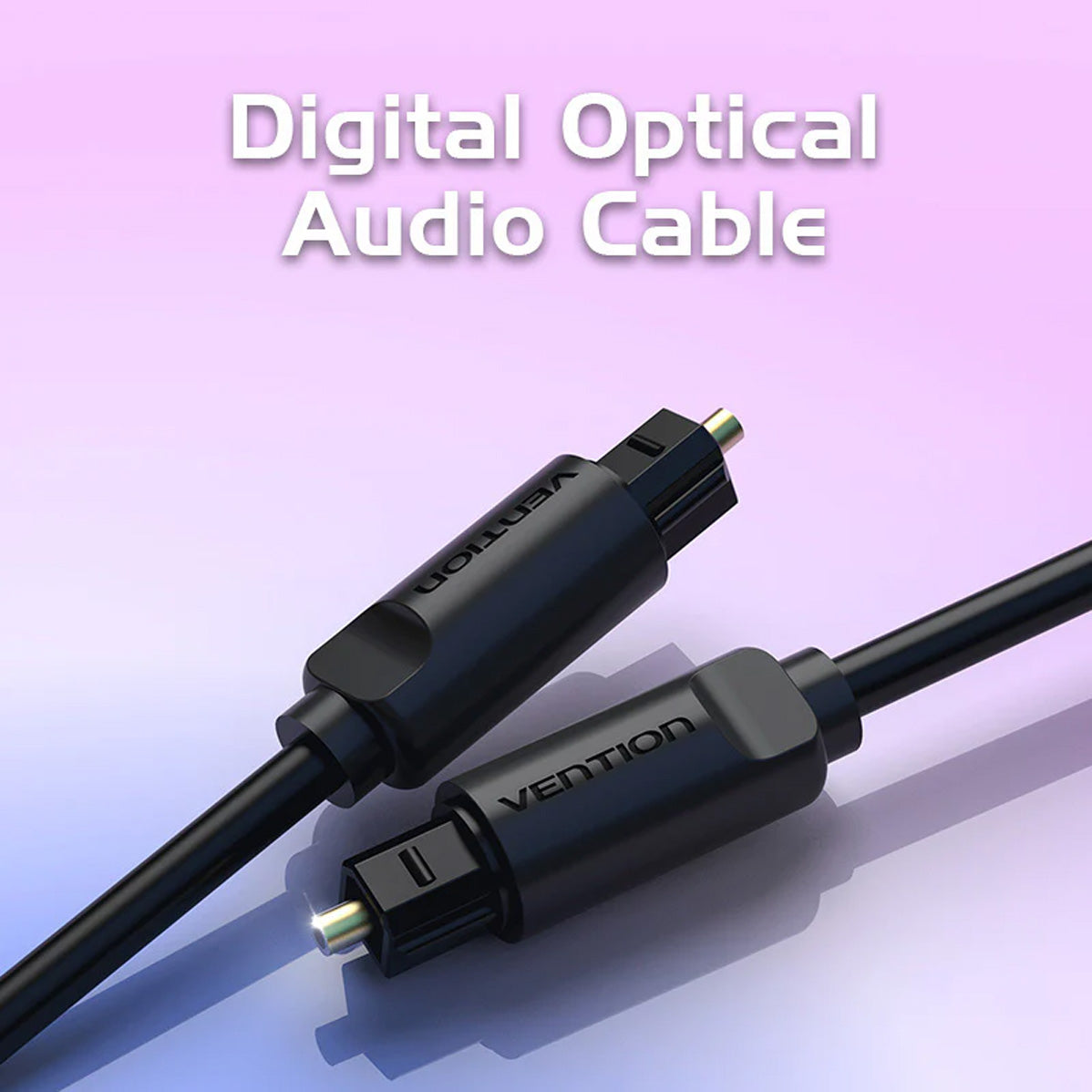 Vention Optical Fiber Audio Cable - (1.5M, 3M, 5M) (BAEBG, BAEBI, BAEBJ)