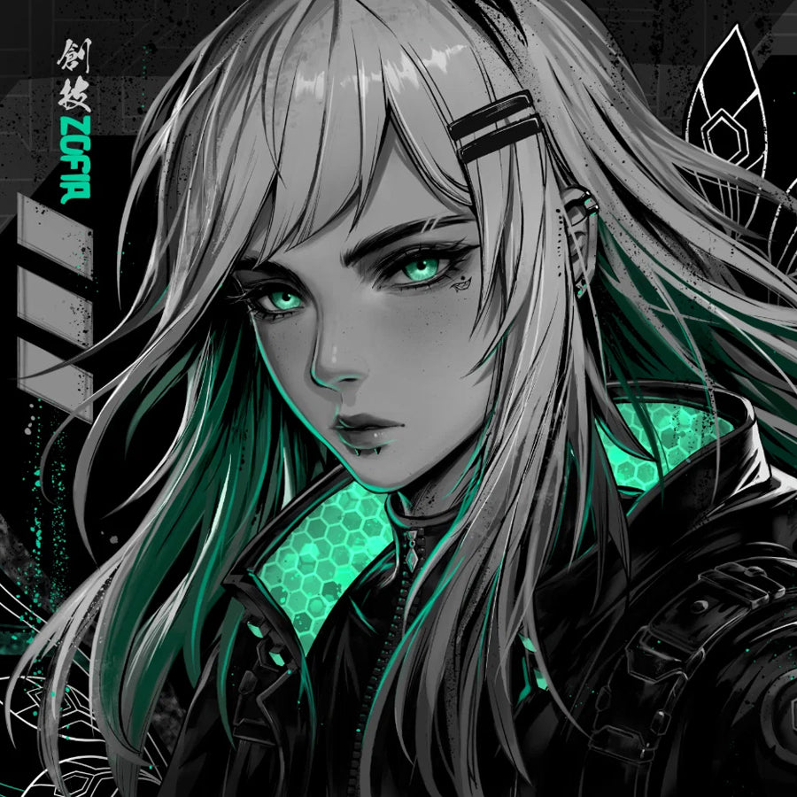 GLSSWRKS Zofia Glass Mousepad (525x450x1.1mm)